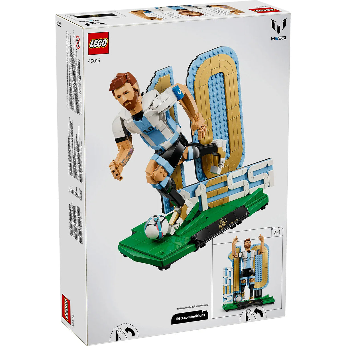 LEGO Editions: Lionel Messi – Football Legend [43015]