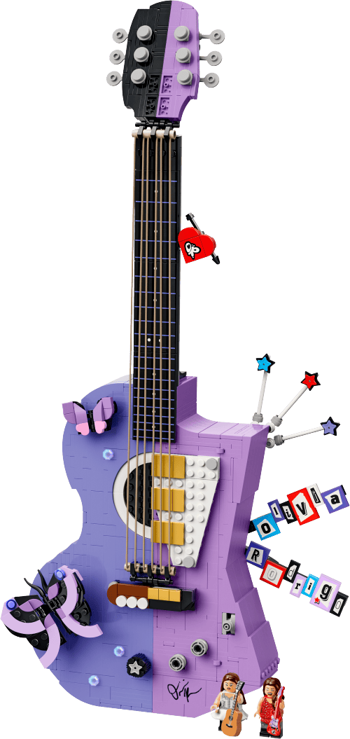 LEGO Editions Olivia Rodrigo's Dual Guitar 43031 official model image
