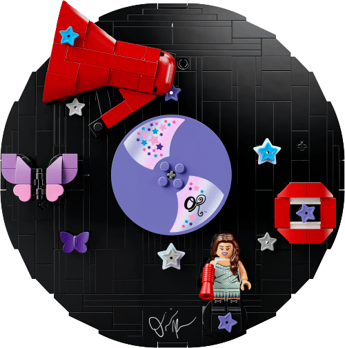 LEGO Editions Olivia Rodrigo's Vinyl 43028 official model image