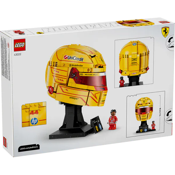 LEGO Editions: Scuderia Ferrari HP Lewis Hamilton Helmet [43022]
