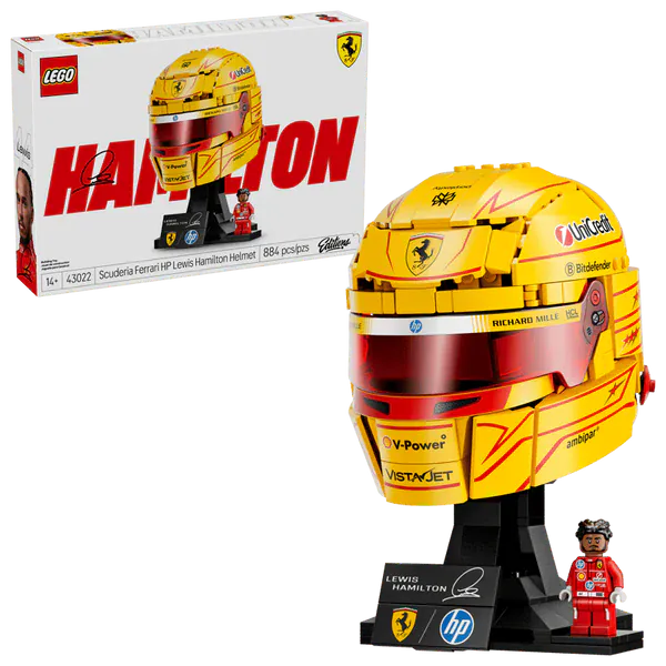 LEGO Editions: Scuderia Ferrari HP Lewis Hamilton Helmet [43022]