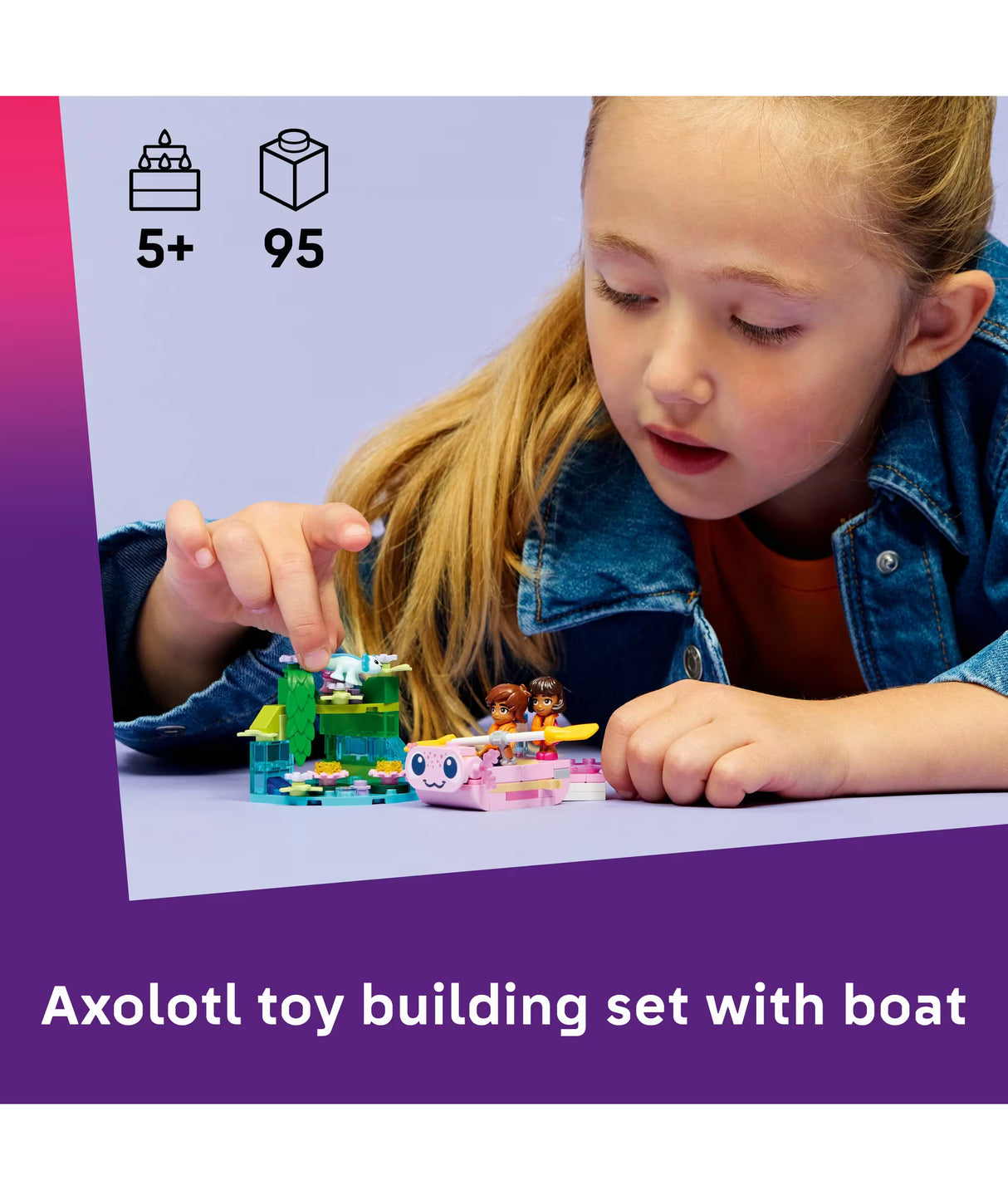 LEGO Friends: Axolotl Adventure Boat [42681]