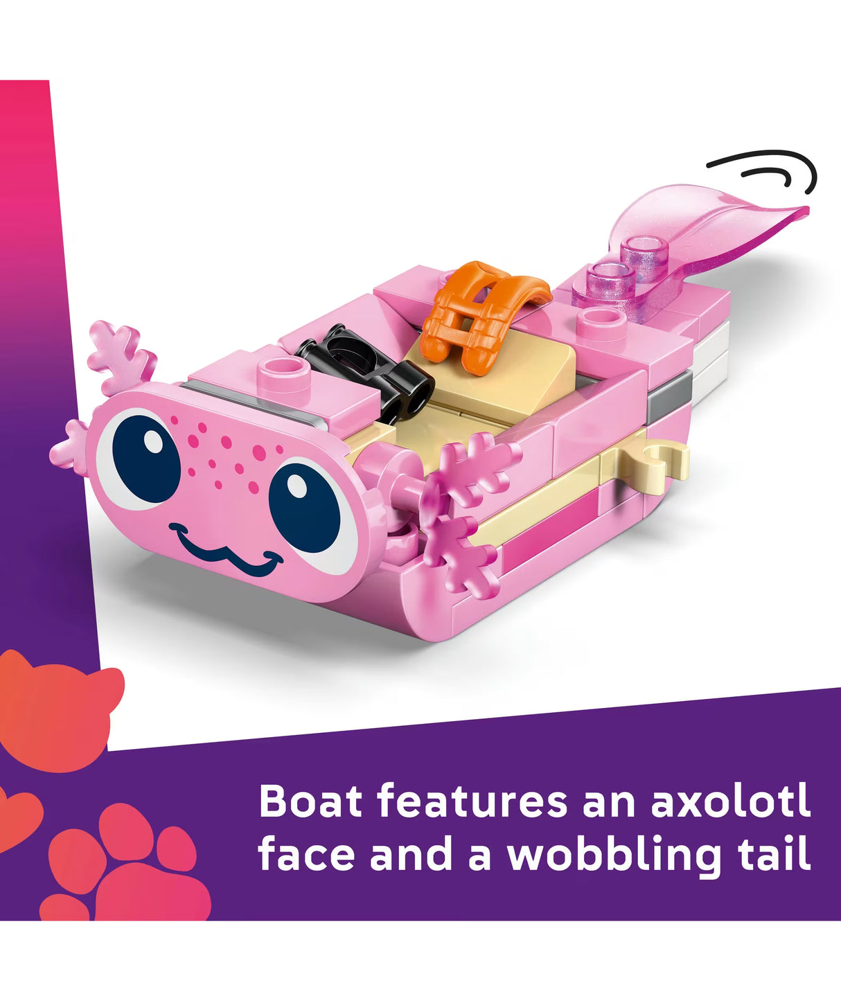 LEGO Friends: Axolotl Adventure Boat [42681]