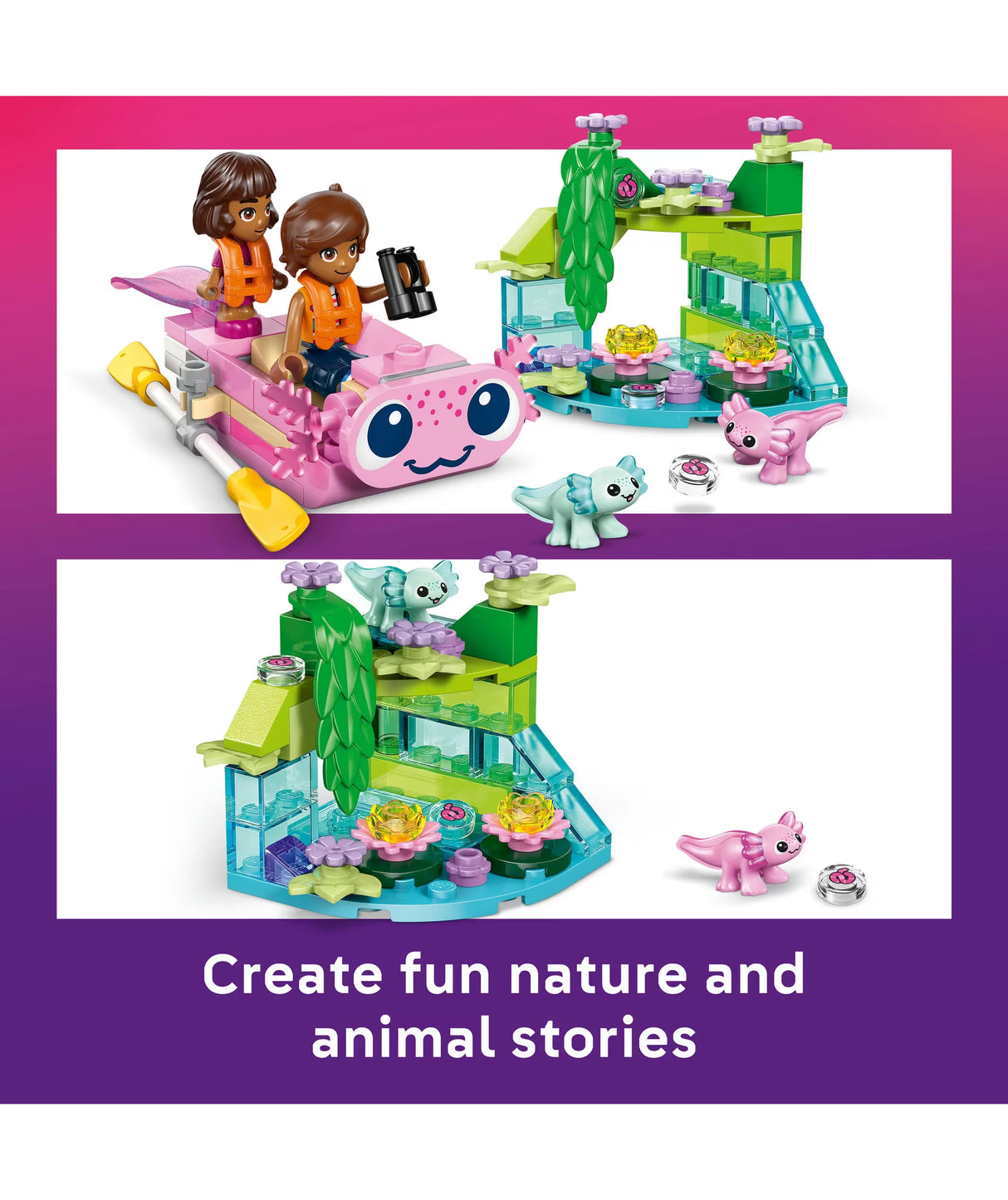 LEGO Friends: Axolotl Adventure Boat [42681]