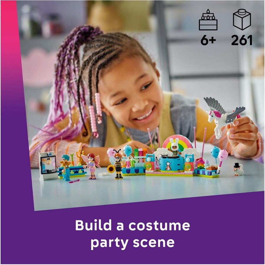 LEGO Friends: Costume Party with Unicorn & Fairy [42661]