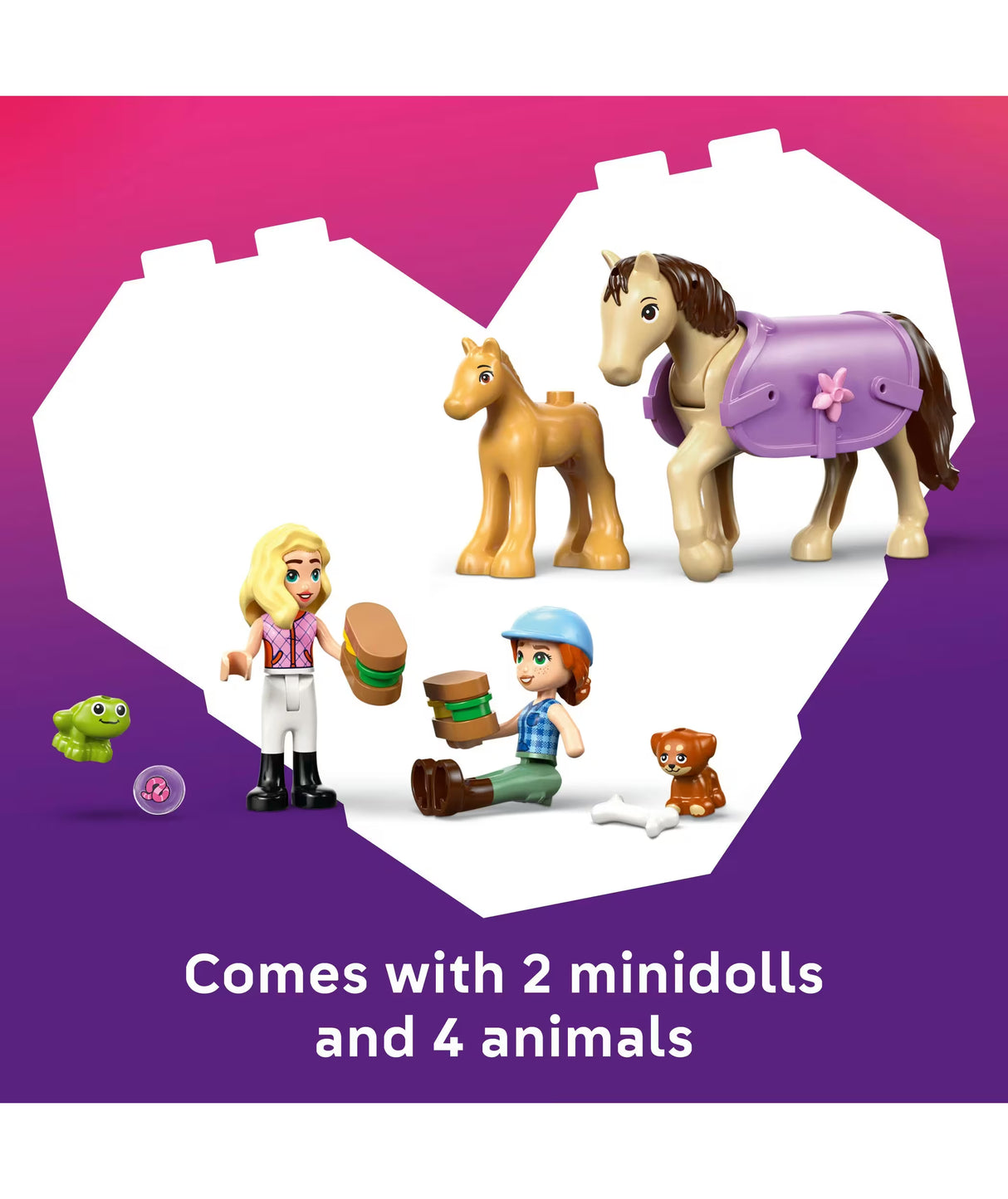 LEGO Friends: Horse & Baby Foal Trailer [42695]