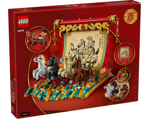 LEGO Galloping Horses Canvas [80119]