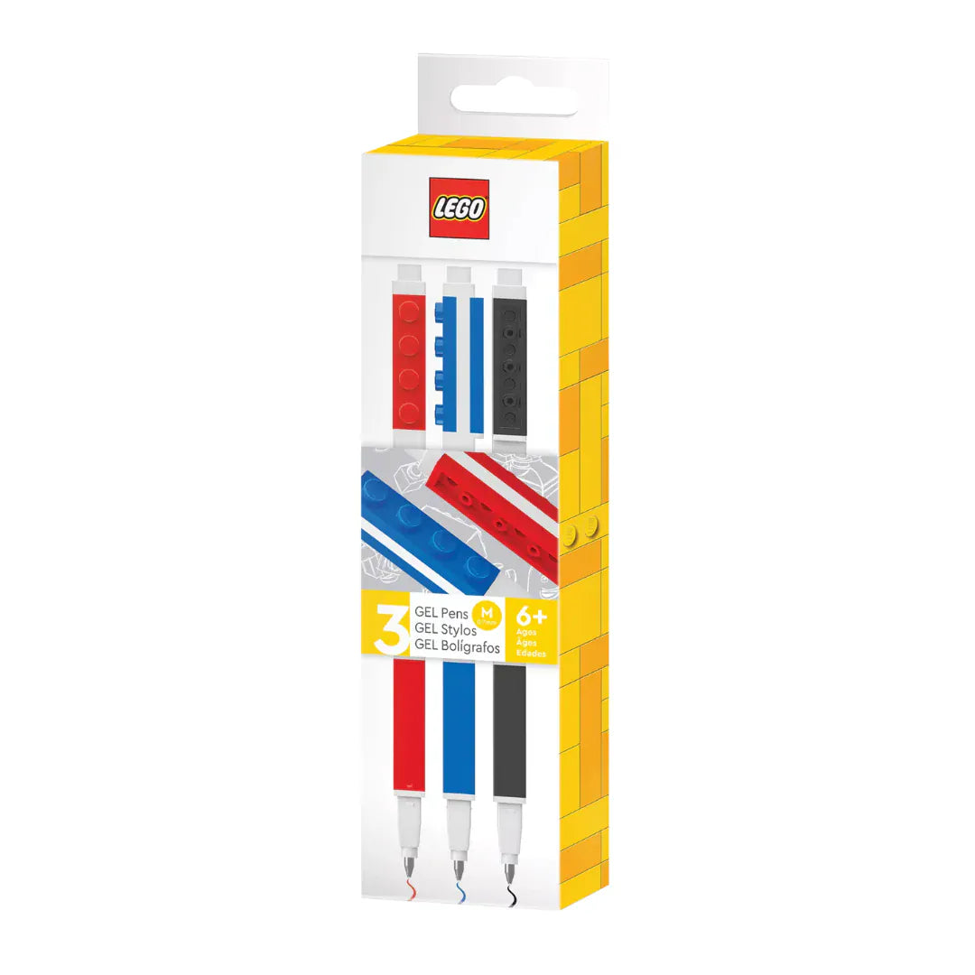 Lego Gel Pens - 3 Pack