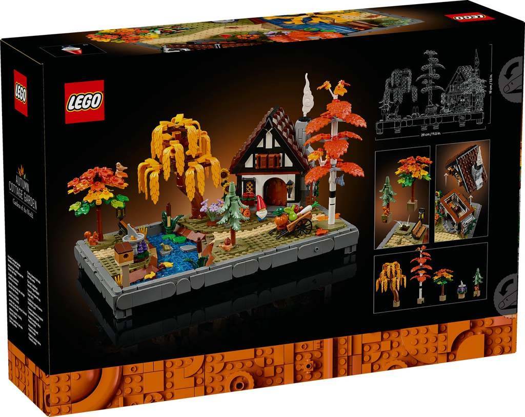 LEGO Icons: Autumn Cottage Garden [11372]
