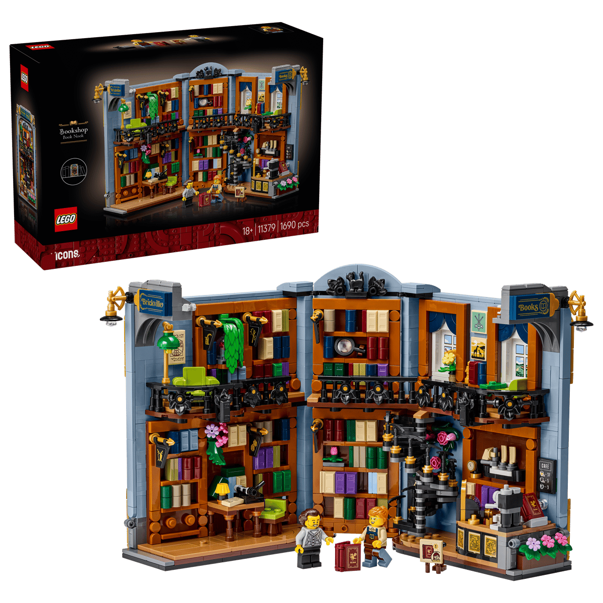 LEGO Icons: Book Store Book Nook [11379]