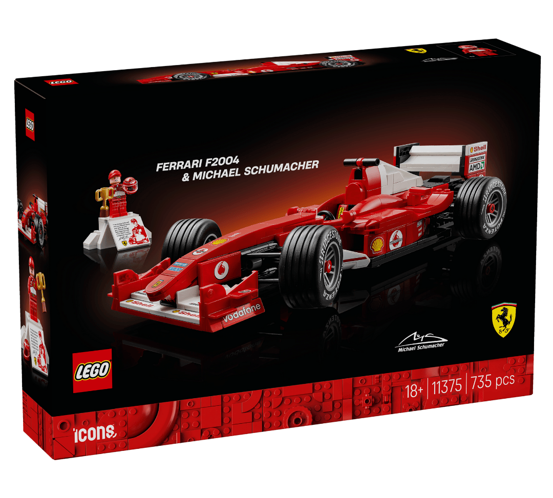 LEGO Icons: Ferrari F2004 & Michael Schumacher [11375]
