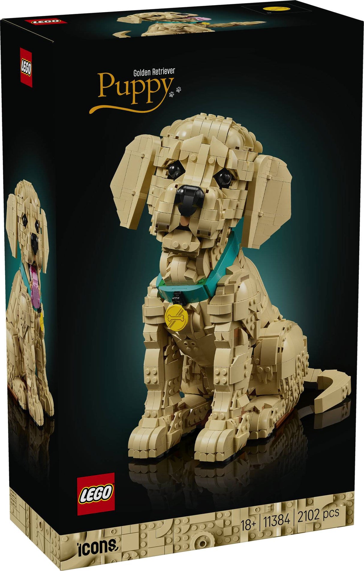 LEGO Icons: Golden Retriever Puppy [11384]