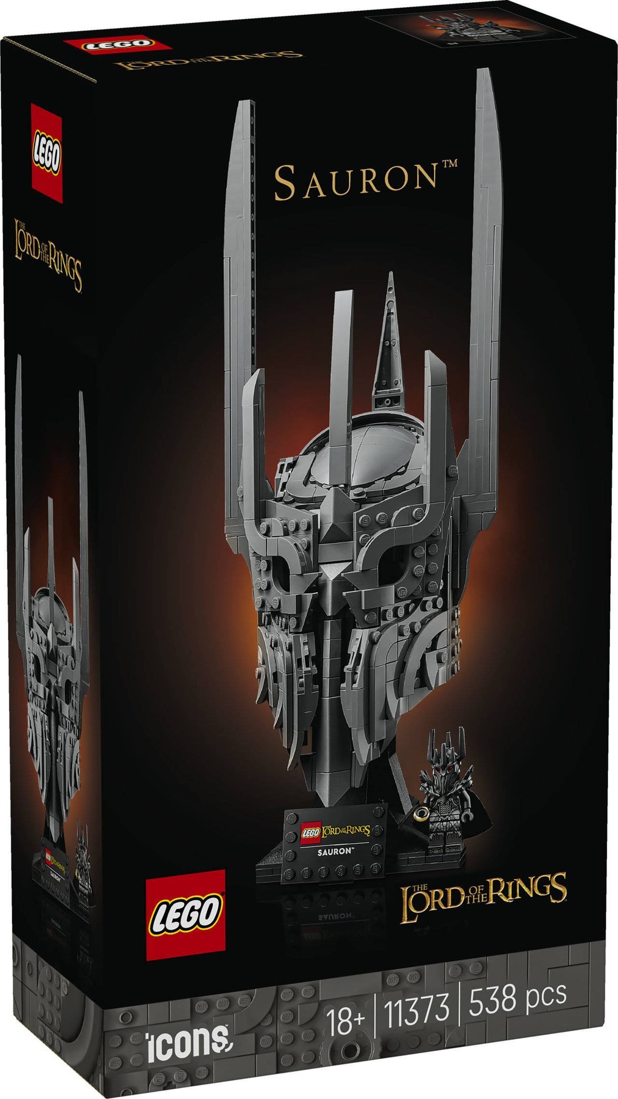 LEGO Icons: The Lord of the Rings - Saurons Helmet [11373]