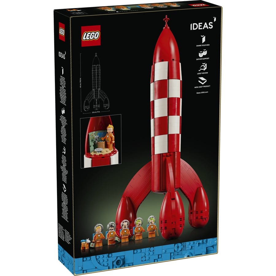 LEGO Ideas Tintin Moon Rocket [21367]
