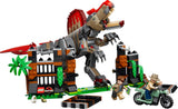 LEGO Jurassic World Spinosaurus Dinosaur Escape 77982 front of box