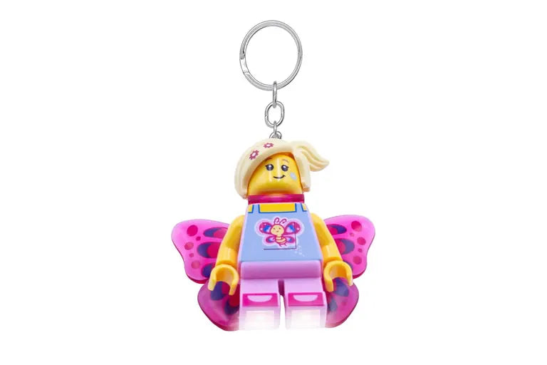 Lego Keychain Light - Butterfly Girl