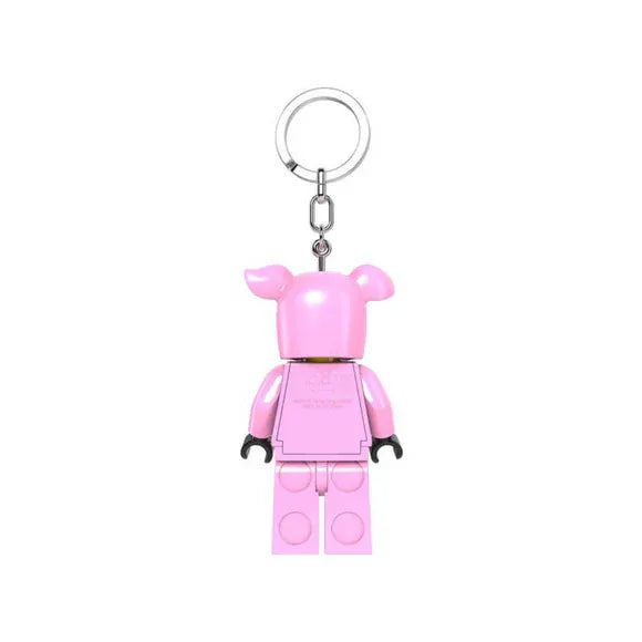 Lego Keychain Light - Piggy Girl