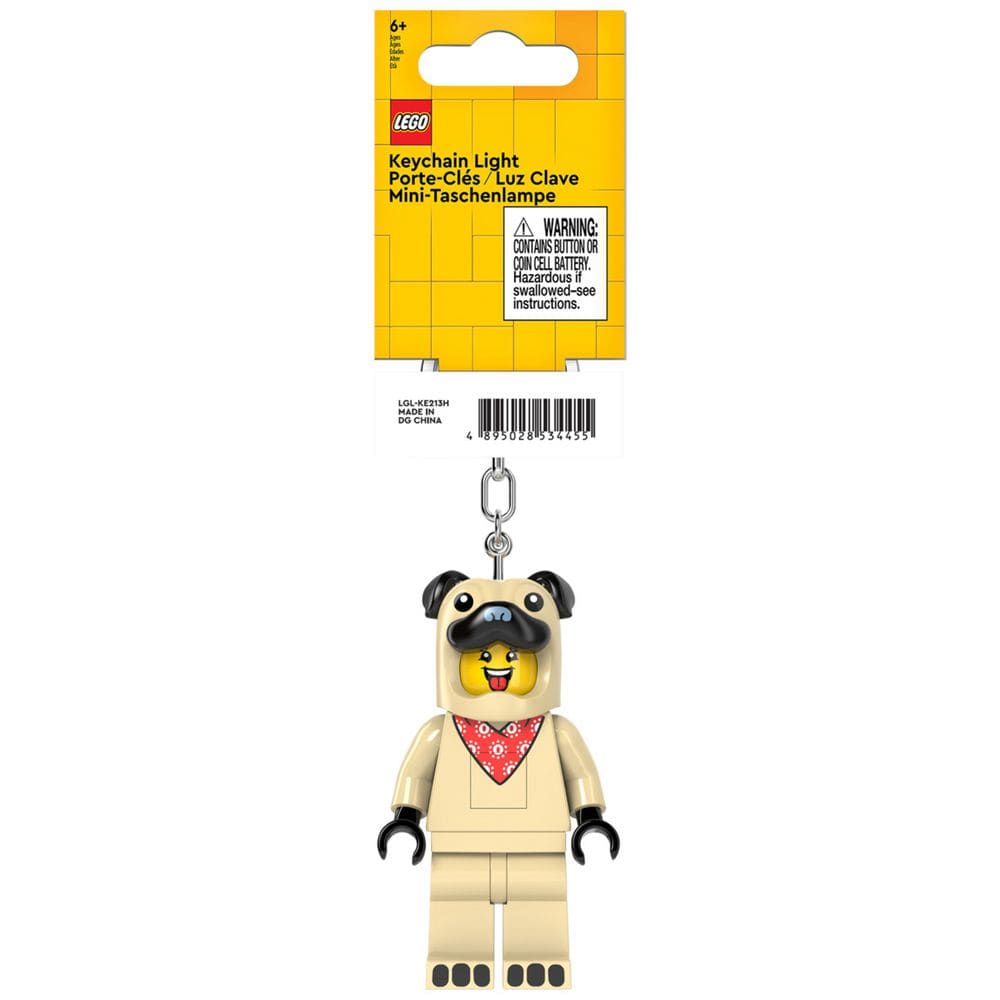 Lego Keychain Light - Pug