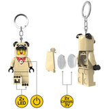 Lego Keychain Light - Pug