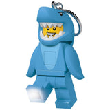 Lego Keychain Light - Shark Suit Guy