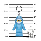 Lego Keychain Light - Shark Suit Guy