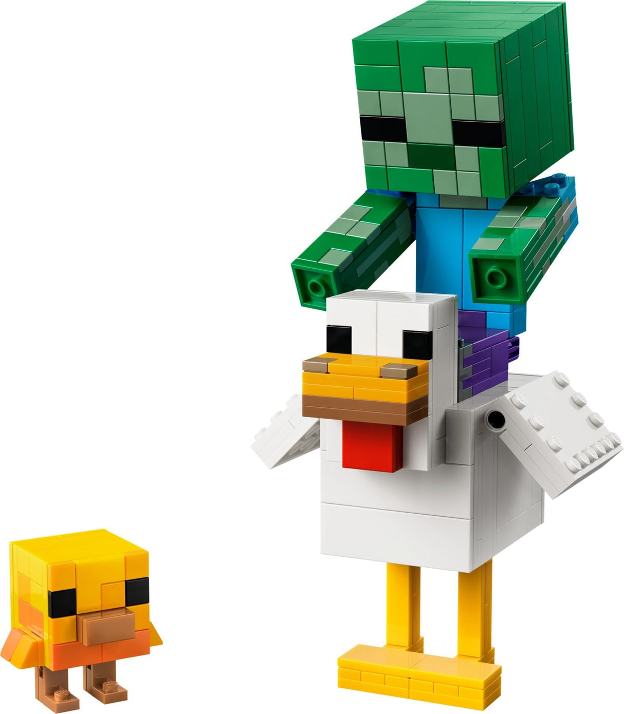 LEGO Minecraft Chicken Jockey 21582 front of box