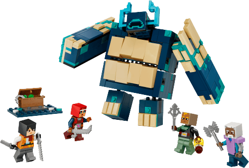 LEGO Minecraft The Twisted Warden Battle 21591 official model image