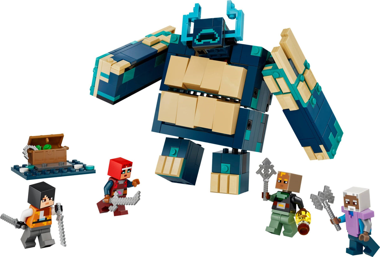 LEGO Minecraft The Twisted Warden Battle 21591 front of box