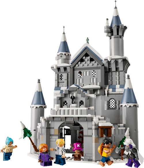 LEGO One Piece Battle at Drum Castle 75645 official model image
