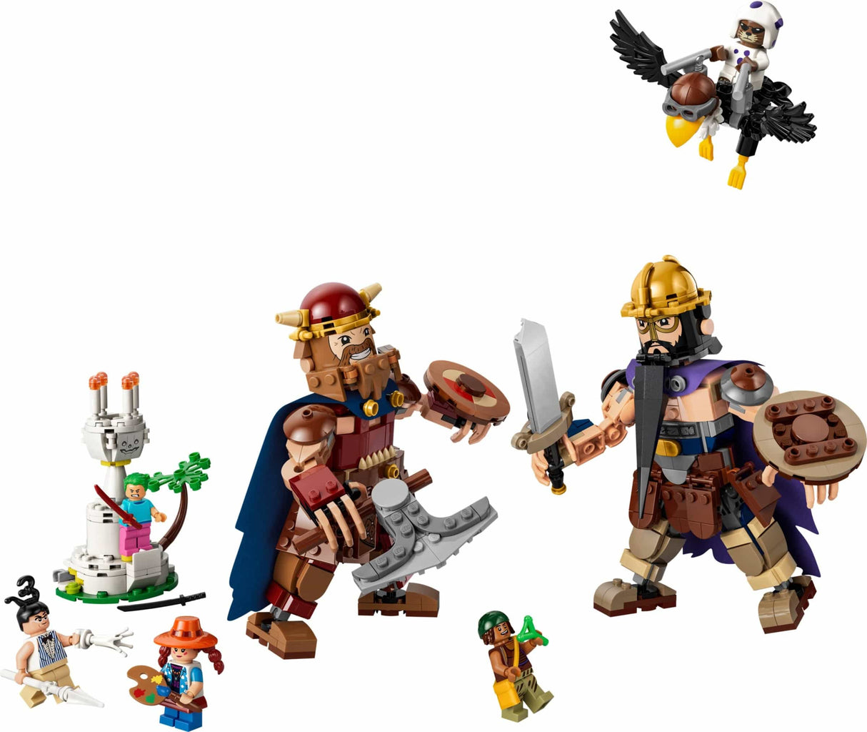 LEGO One Piece Dorry vs. Brogy – Giants of Little Garden 75644 front of box