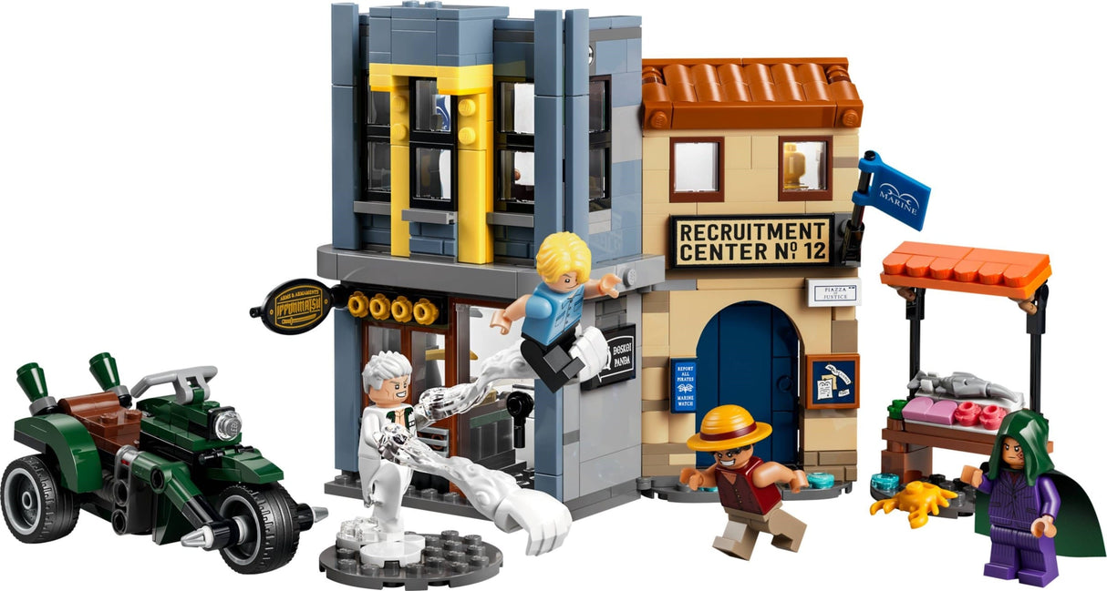 LEGO One Piece Showdown with Captain Smoker 75642 front of box