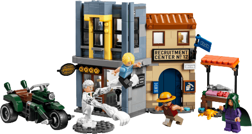 LEGO One Piece Showdown with Captain Smoker 75642 official model image