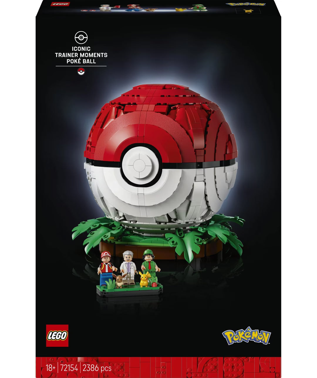 LEGO Pokemon: Iconic Trainer Moments Poke Ball [72154]