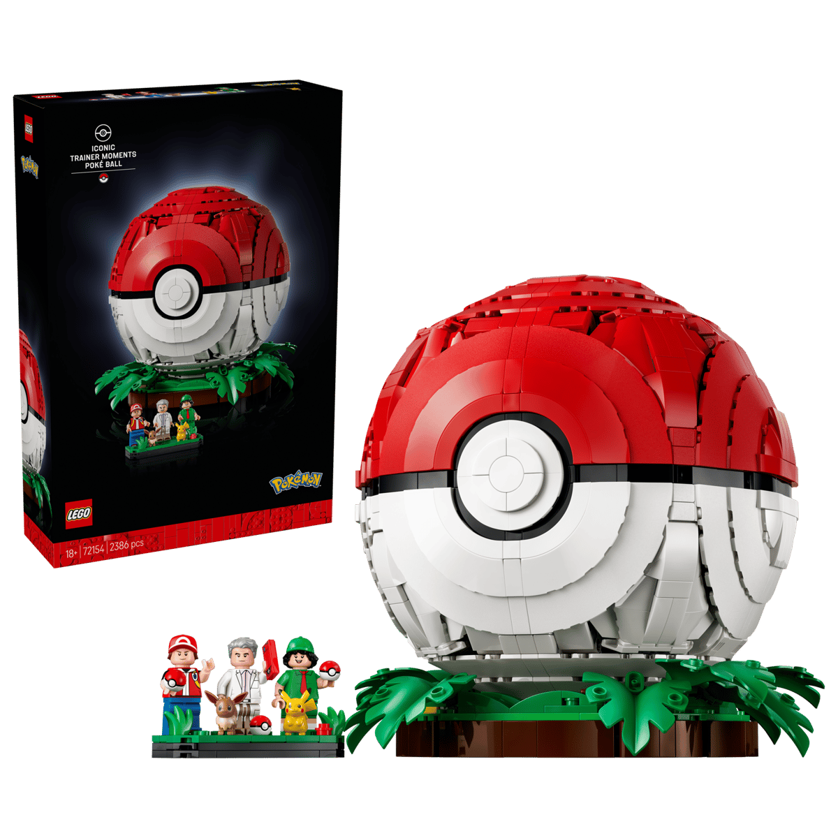 LEGO Pokemon: Iconic Trainer Moments Poke Ball [72154]
