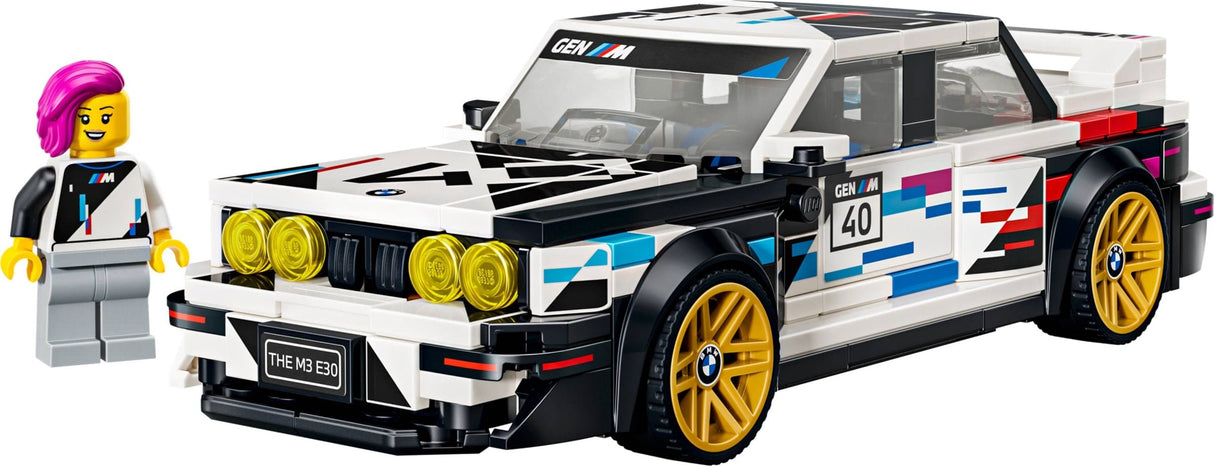LEGO Speed Champions BMW M3 (E30) 77263 front of box