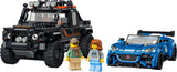 LEGO Speed Champions Jaguar Project 7 & Land Rover Defender 77264 front of box