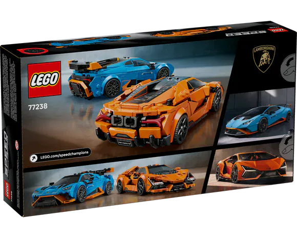 LEGO Speed Champions - Lamborghini Revuelto & Huracan STO [77238]