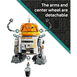 LEGO Star Wars - Chopper (C1-10P) Astromech Droid [75416]