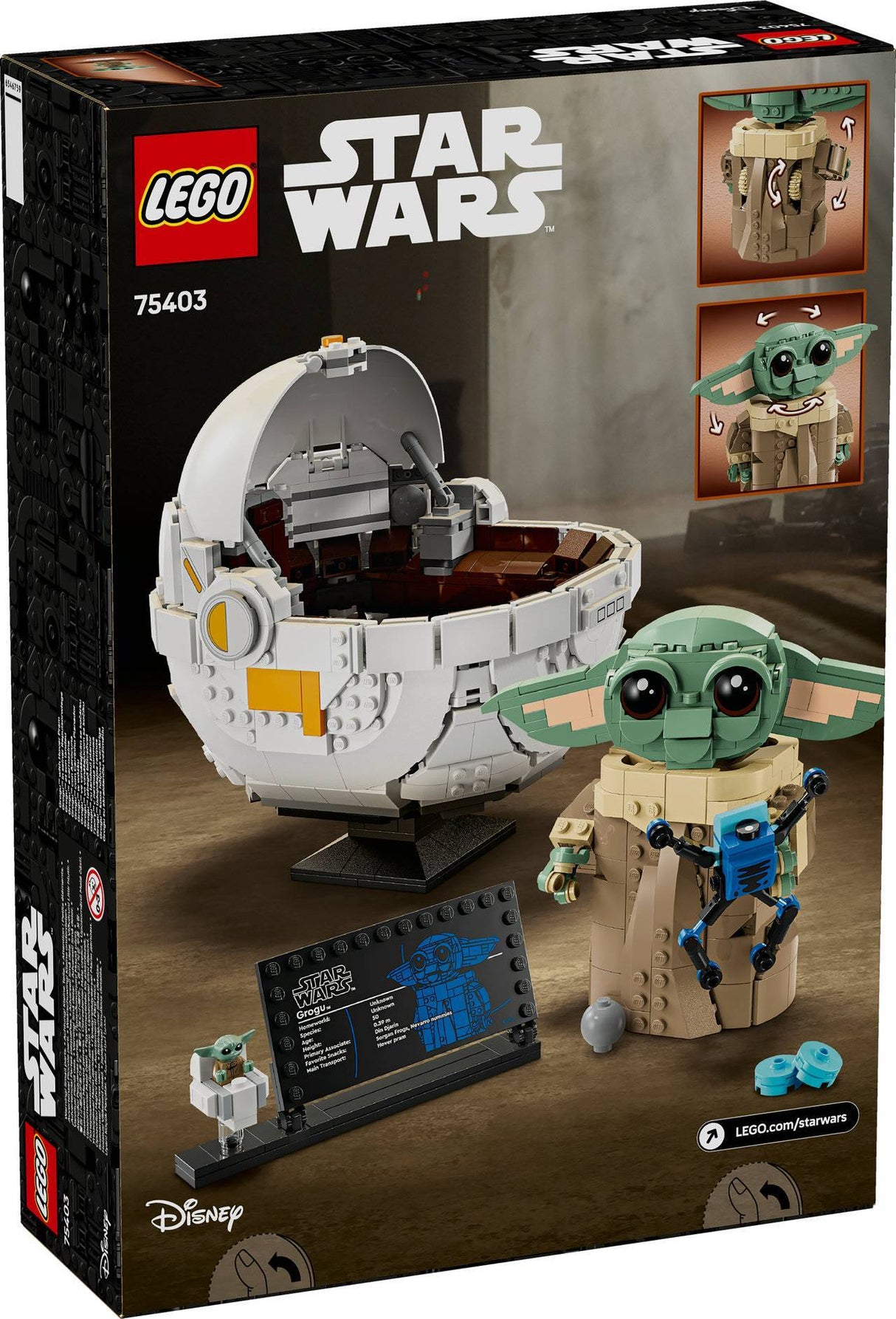 LEGO Star Wars - Grogu with Hover Pram [75403]