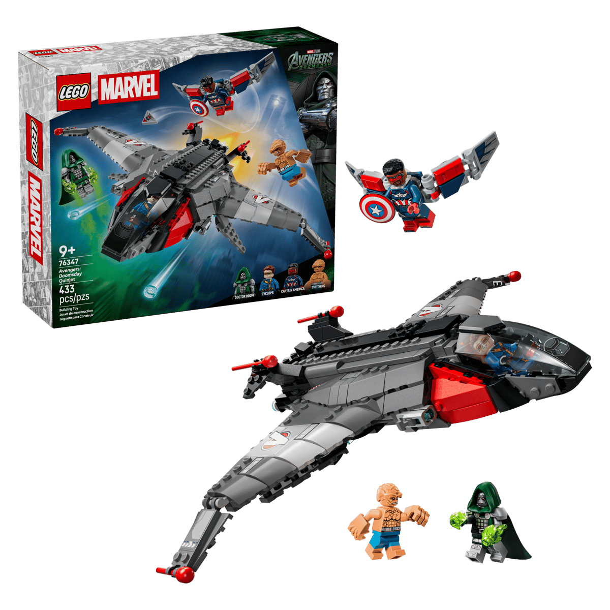 LEGO Super Heroes: Marvel Avengers Doomsday Quinjet [76347]