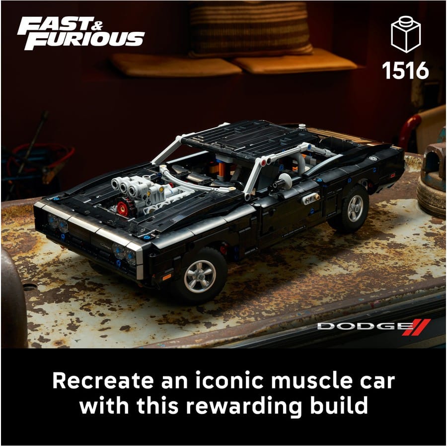 LEGO Technic - Fast and Furious Dodge Charger R/T Car [42231]