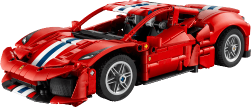 LEGO Technic Ferrari 488 Pista Car 42235 official model image