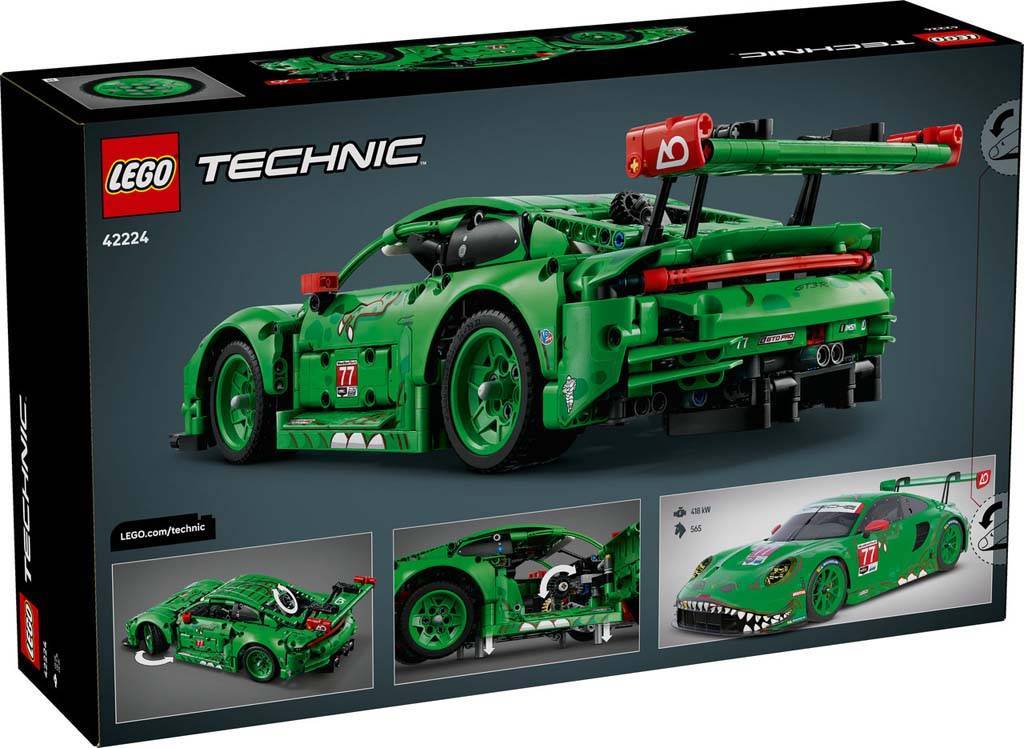 LEGO Technic: Porsche 911 GT3 R REXY AO Racing Car [42224]