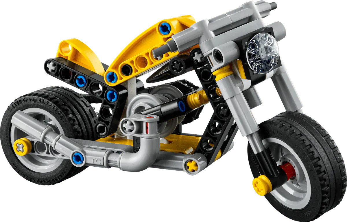 LEGO Technic: Yellow Motorcycle [42225]