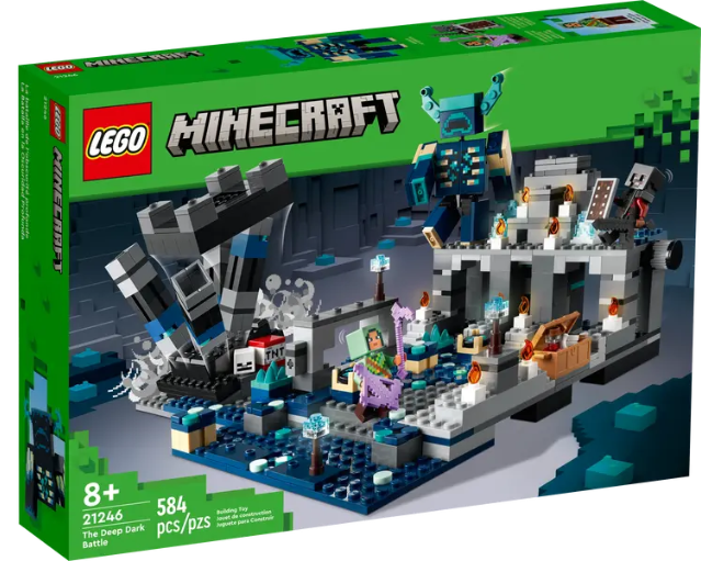 LEGO 21246 Minecraft - The Deep Dark Battle - Hobbytech Toys