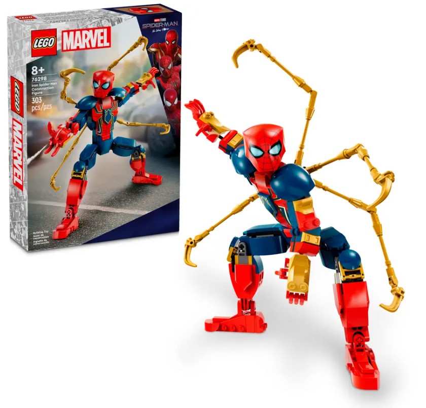 LEGO 76298 Marvel: 76298 Iron Spider-Man Construction Figure