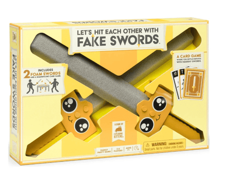 Lets Hit Each Other With Fake Swords by Exploding Kittens - Hobbytech Toys