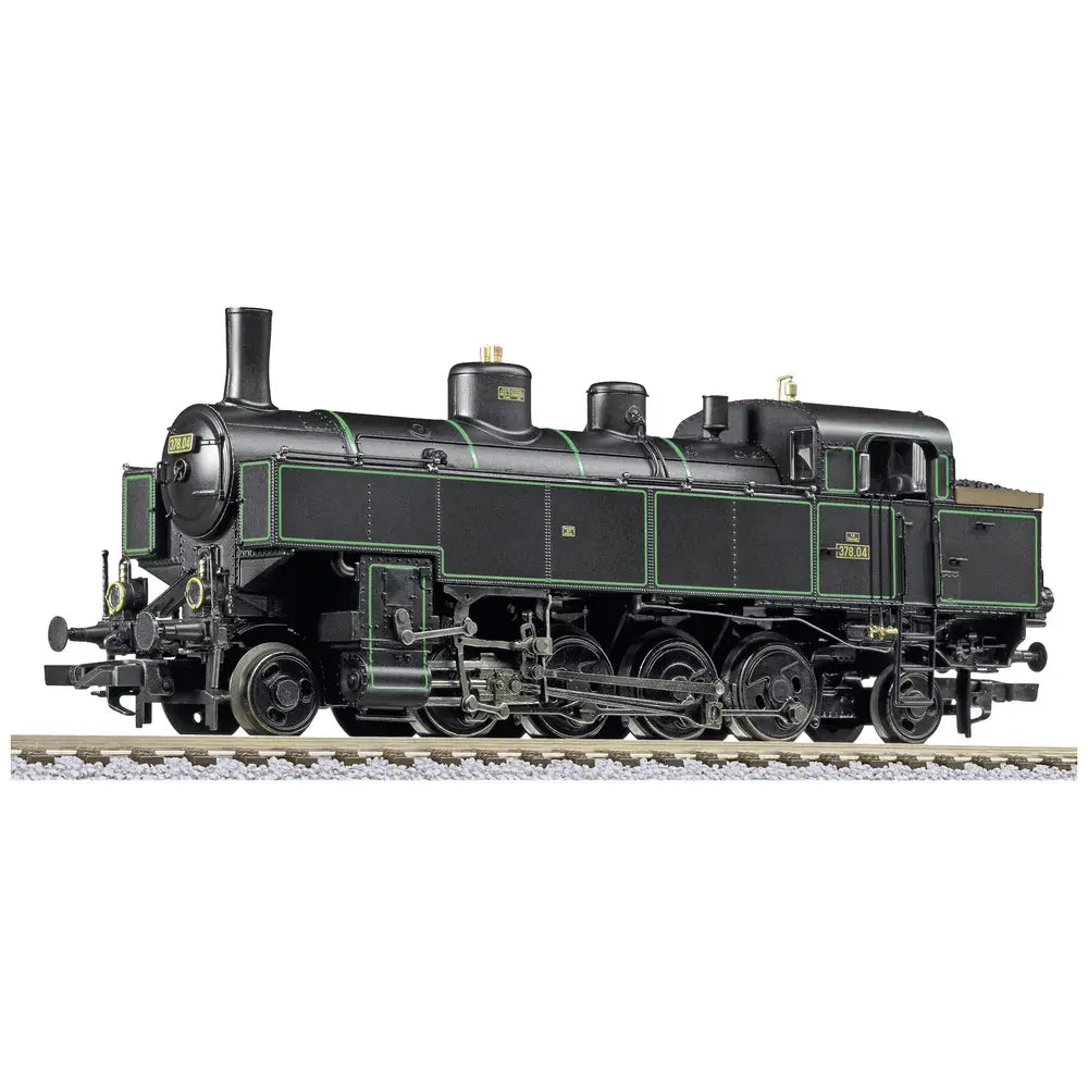 Liliput HO Scale Steam Locomotive Class 378, Round Chimney, 378.04, BBO, Ep.II