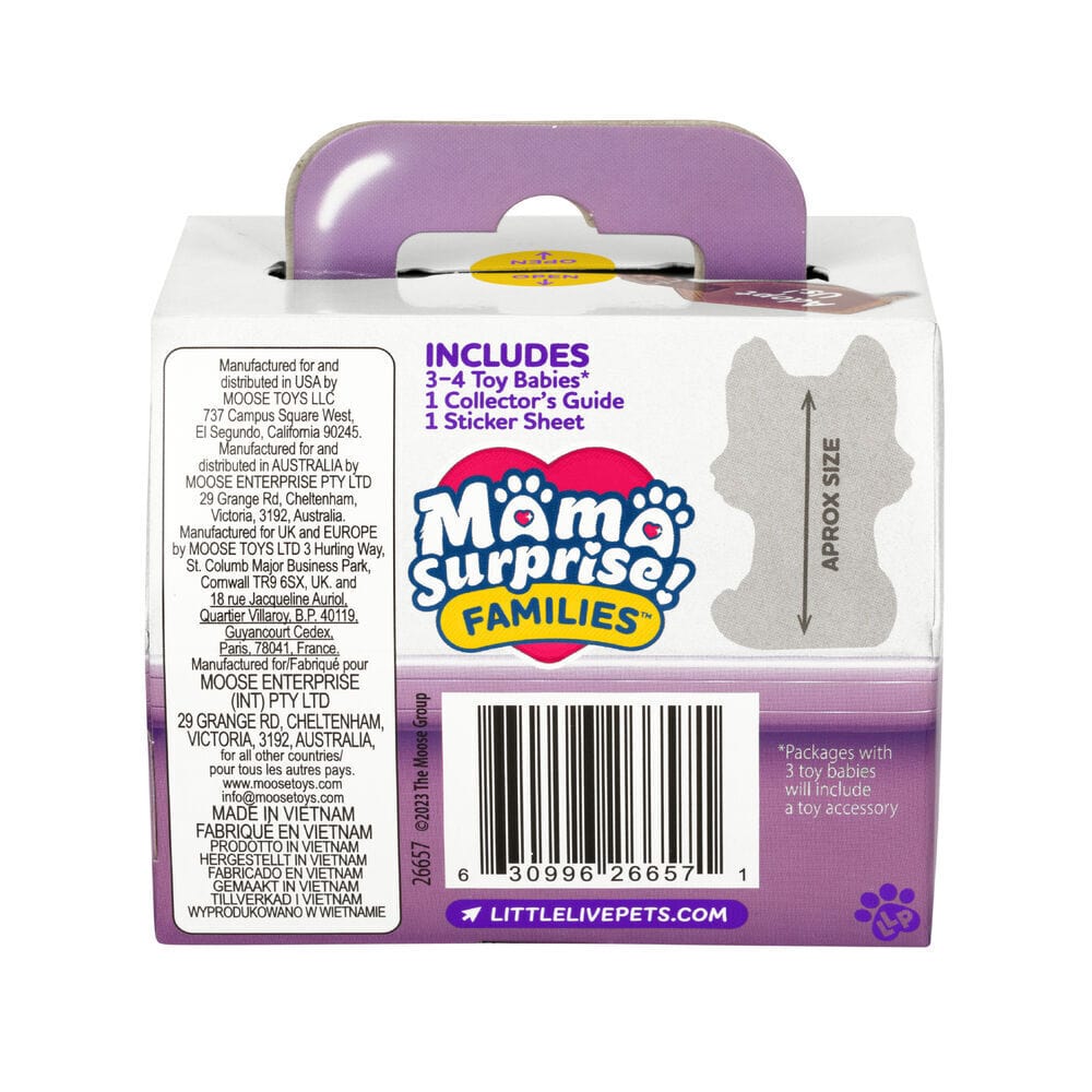Little Live Pets Mama Surprise Families Adoption Pack - Assorted (1pc)