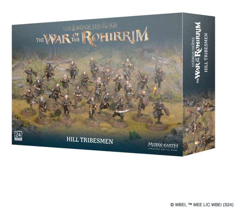 Lord of the Rings, Middle Earth: Hill Tribesmen [30 - 85] - Hobbytech Toys